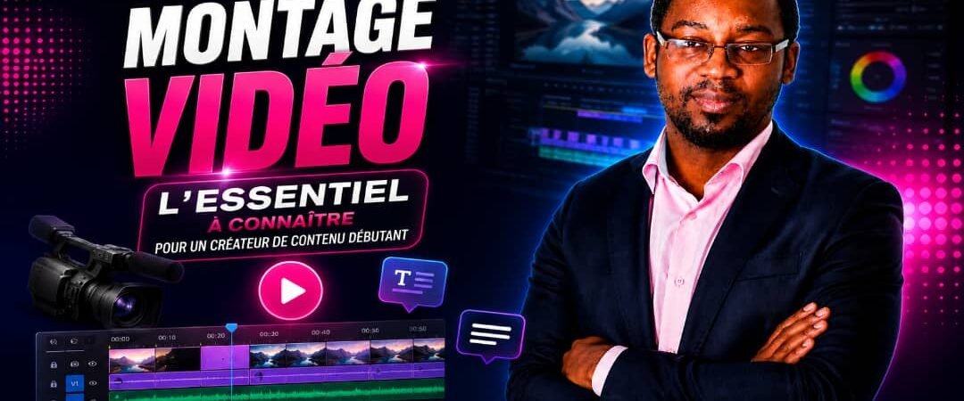 🎬 Montage vidéo : L’essentiel à connaître pour un créateur de contenu débutant