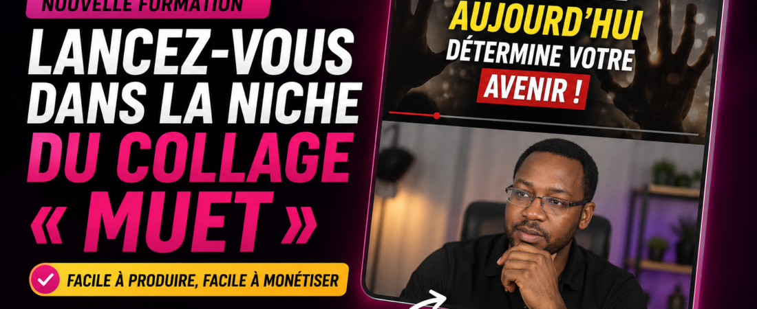 Lancez vous dans la niche du collage « muet » – Avec visage – sur Facebook en 2026